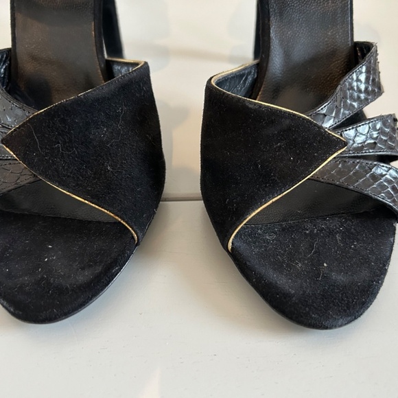 Balenziaga Embossed Slingback Sandal Sz 40 - Picture 6 of 13